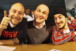Boris, Ruben en Jelle