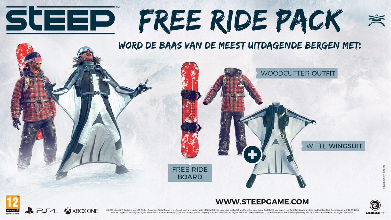 Steep Free Ride Pack