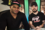  met Dennis, Steven en Alistair Overeem