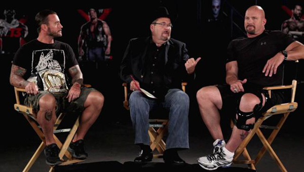 WWE '13 Stone Cold Steve Austin And CM Punk Interview Trailer