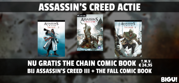 Bigu Assassin's Creed 3 Comic Book actie