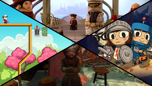 IndieHoek met Contraption Maker en Zeno Clash 2