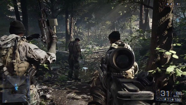 Battlefield 4 multiplayer wordt getoond op de E3