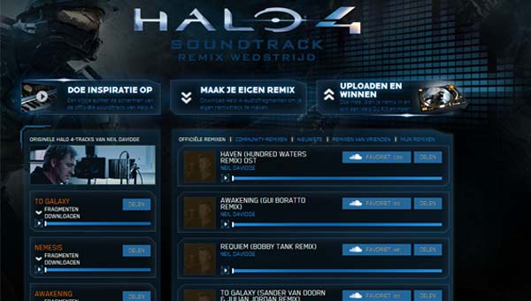 Microsoft start een Halo 4 soundtrack remix wedstrijd   