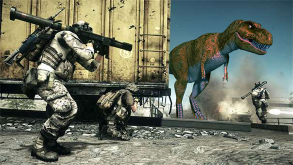 Battlefield 3: Aftermath heeft een verborgen dinosaurus Easter Egg