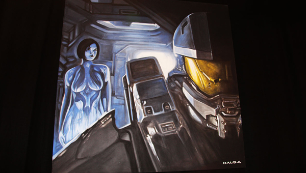 Halo XL geeft de laatste Halo schilderijen weg