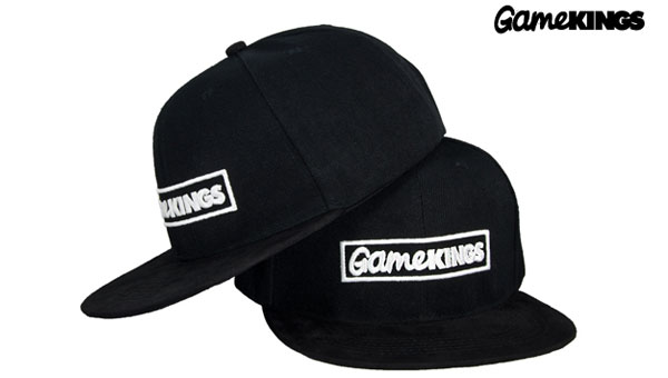 Gamekings Black Cotton/Suede Snapback