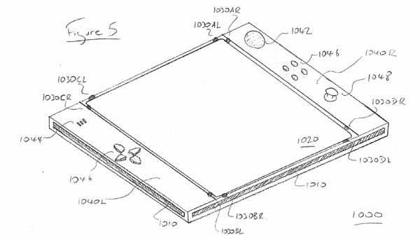 Sony heeft een EyePad Gaming Tablet gepatenteerd