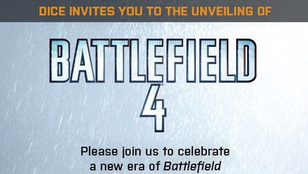 EA bevestigt dat Battlefield 4 op 26 maart onthuld wordt