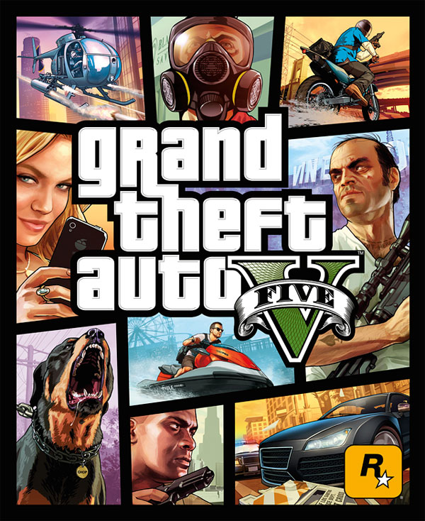 Rockstar onthult de Grand Theft Auto V coverart