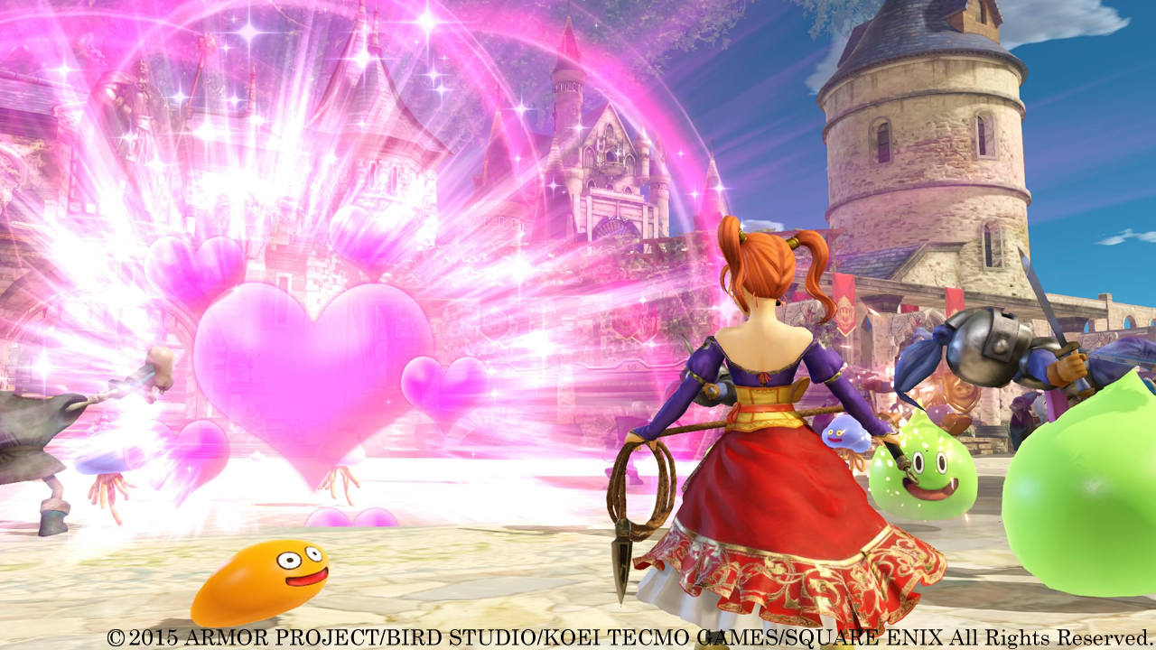 Nieuwe screenshots van Jessica en Yangus in Dragon Quest Heroes