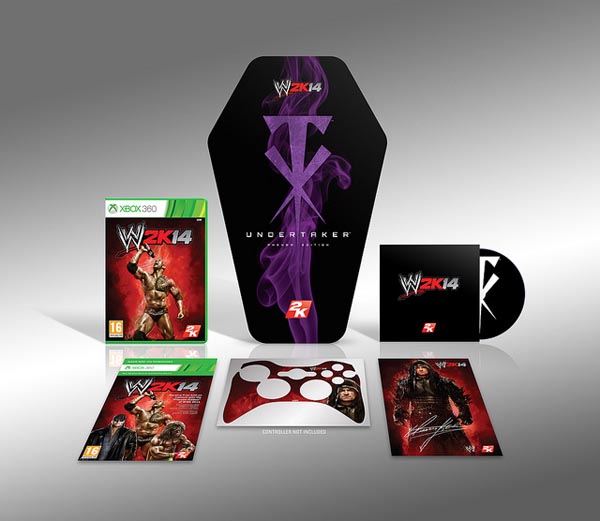 The Undertaker is toegevoegd aan WWE 2K14