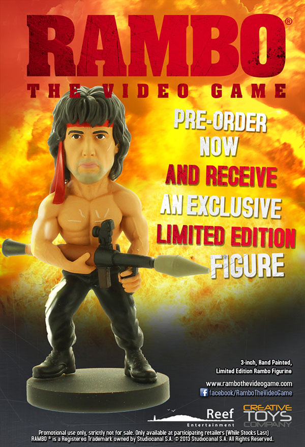 Rambo: The Video Game pre-order bonussen zijn onthuld