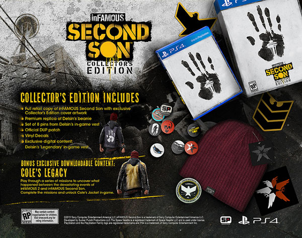 Sony onthult de Infamous: Second Son Limited- en Collector's Editions