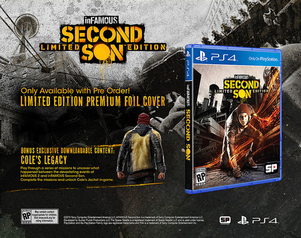 Sony onthult de Infamous: Second Son Limited- en Collector's Editions