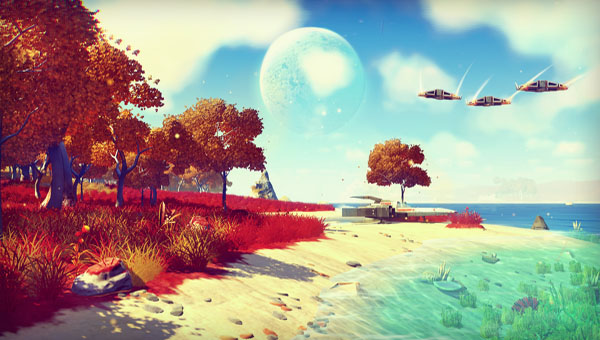 Hello Games onthult screenshots van No Man's Sky