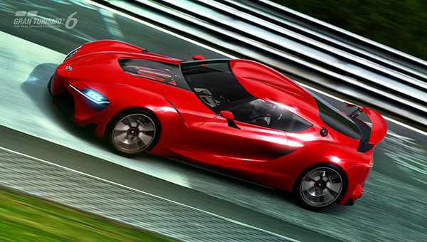 Toyota FT-1 Concept Coupe komt naar Gran Turismo 6