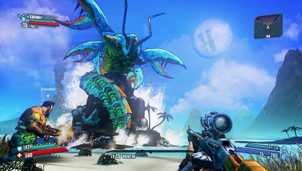 Screenshots van Borderlands 2: Sir Hammerlock vs the Son of Crawmerax