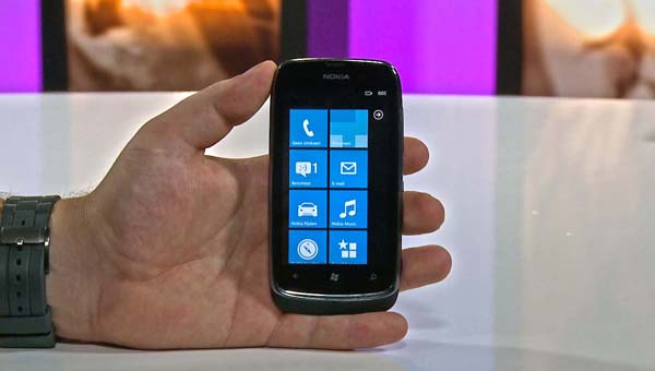 De Nokia Lumia 610 budgettelefoon