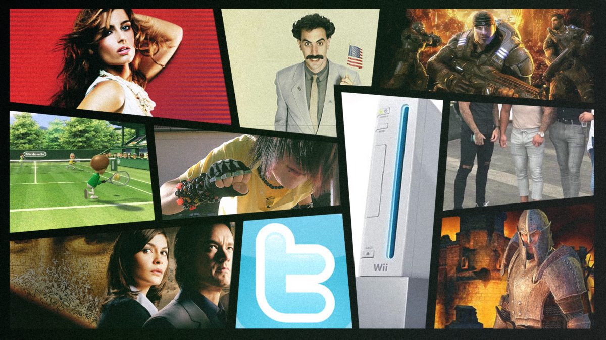 Tijdsgeest 2006: Borat, de Wii, skinny jeans & Gears of War