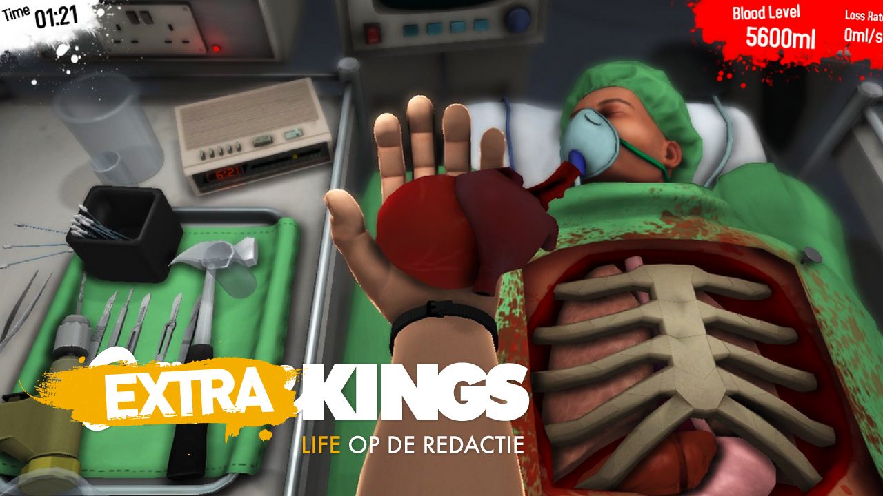 Gamekings Extra: De redactie gaat de Surgeon Simulator uitdaging aan
