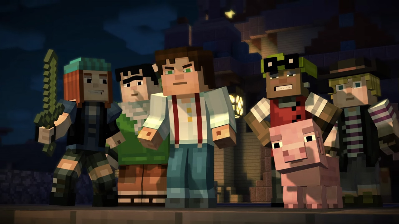 Indiekings over Minecraft: Story Mode en Steam Link
