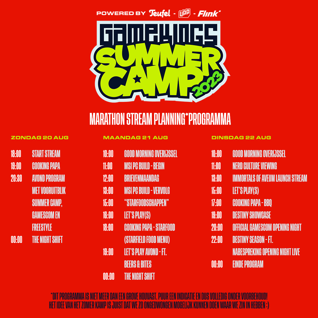 Gamekings Summer Camp 2023