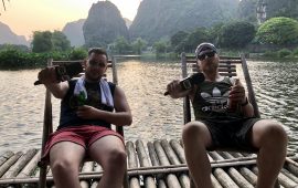 Einde van de Week Vrijdag vanuit Ninh Binh Vietnam