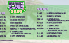 Het Gamekings Zomer Weken 2026 programma