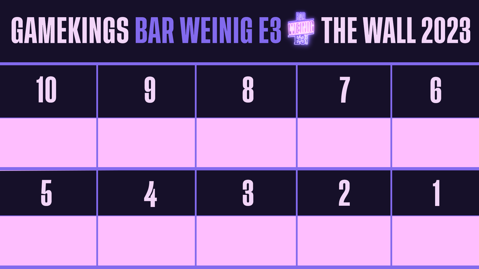 De Tien Beste Games Van De E3 2023 The Wall 10 T m 6 De Tien Beste Games Van De E3 2023 The Wall 10 T m 6