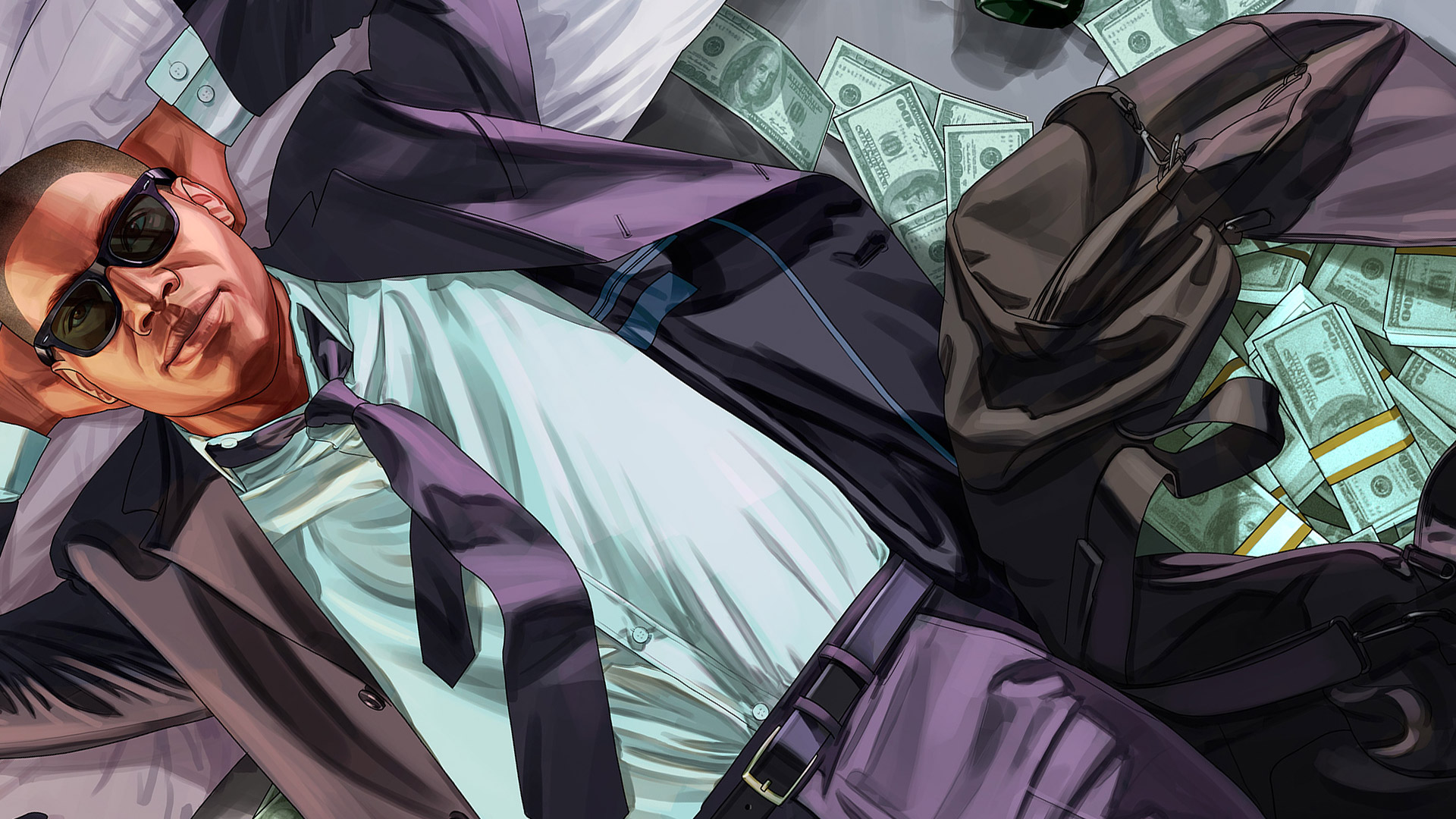 GTA V trailer in GTA IV