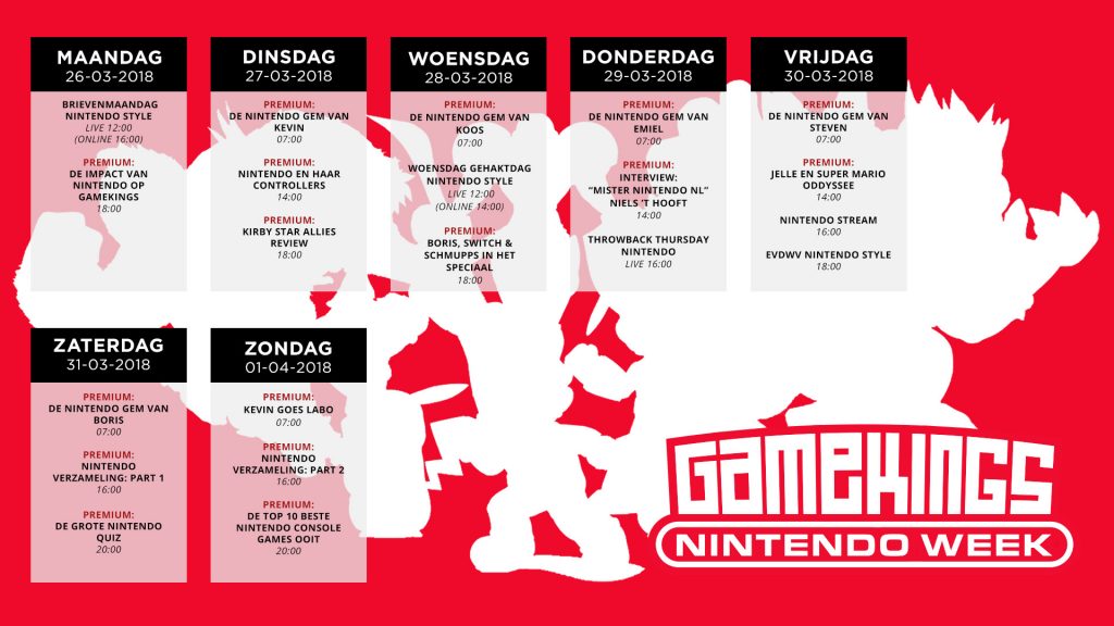 Gamekings Premium Nintendo Week