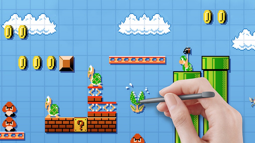 Making Mario Bouw old en new school 2D platformer levels met Mario Maker