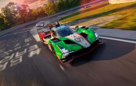 JJ gaat niet lekker tijdens het Project Motor Racing event