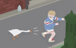 Emiel’s keuze: mensen met een gans irriteren in The Untitled Goose Game