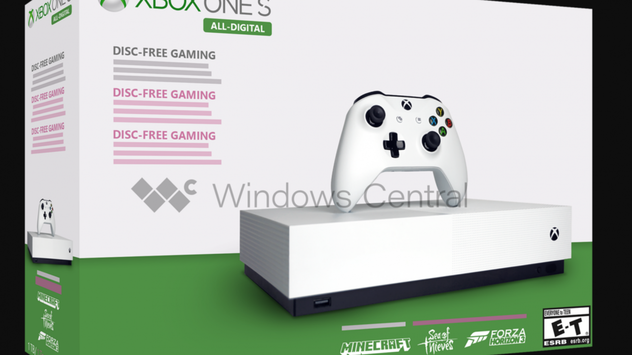 Groen maaien Reden 'Xbox One S All-Digital Edition release datum bekend'