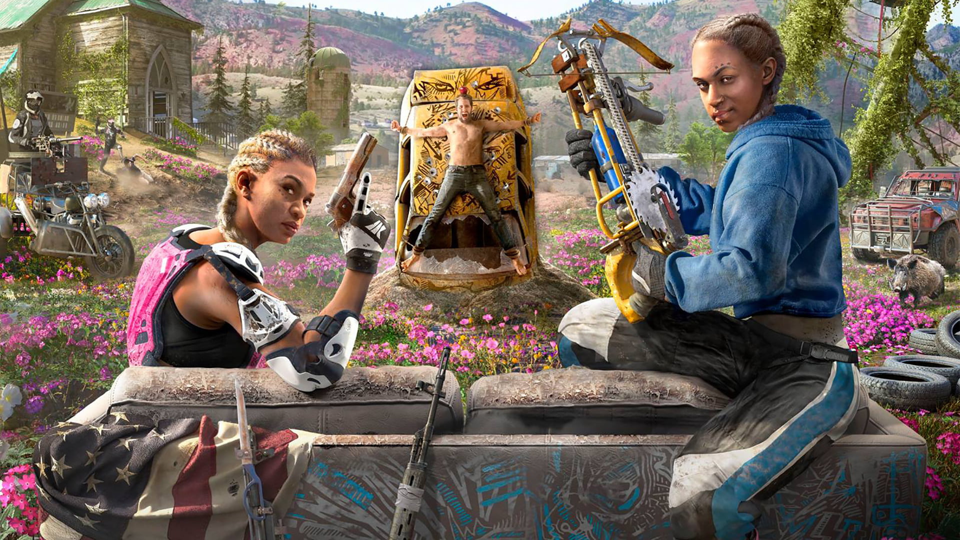 Far Cry New Dawn Review Hope County Zag Er Nog Nooit Zo Kleurrijk Uit